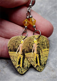 The Allman Brothers Band Brothers and Sisters Guitar Pick Earrings