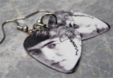 The Beatles George Harrison Guitar Pick Earrings