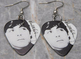 The Beatles Paul McCartney Guitar Pick Earrings