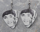 The Beatles John Lennon Guitar Pick Earrings