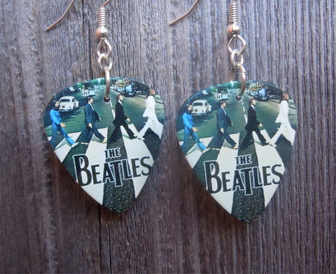 The Beatles Abbey Road Guitar Pick Earrings