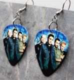 Breaking Benjamin Group Photo Guitar Pick Earrings