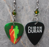 Duran Duran Future Past Guitar Pick Earrings with Swarovski Crystals