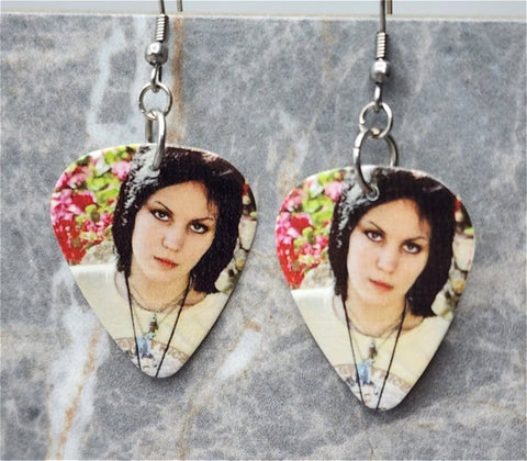 Joan Jett Guitar Pick Earrings