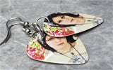 Joan Jett Guitar Pick Earrings