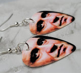 Johnny Cash Guitar Pick Earrings