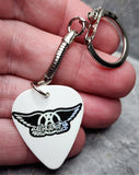 Aerosmith Guitar Pick Keychain