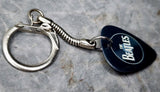 The Beatles Guitar Pick Keychain