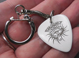 Bob Dylan Guitar Pick Keychain