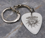 Bob Dylan Guitar Pick Keychain