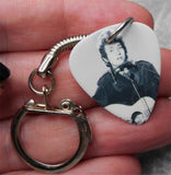 Bob Dylan Guitar Pick Keychain