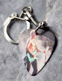 Def Leppard Phil Collen Guitar Pick Keychain