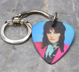 Joan Jett I Love Rock 'n' Roll Guitar Pick Keychain