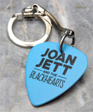 Joan Jett I Love Rock 'n' Roll Guitar Pick Keychain