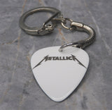 Metallica Death Magnetic Guitar Pick Keychain