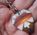 Metallica Master of Puppets Guitar Pick Keychain