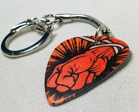 Metallica St. Anger Guitar Pick Keychain