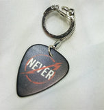Metallica Through The Never Guitar Pick Keychain