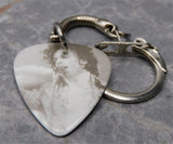 Prince Guitar Pick Keychain
