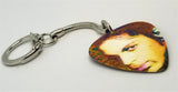 Prince Close Up Guitar Pick Keychain