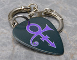 Prince Guitar Pick Keychain