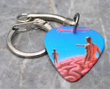 Rush Hemispheres Guitar Pick Keychain
