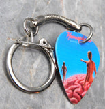 Rush Hemispheres Guitar Pick Keychain