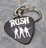 Rush Guitar Pick Keychain