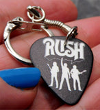 Rush Guitar Pick Keychain