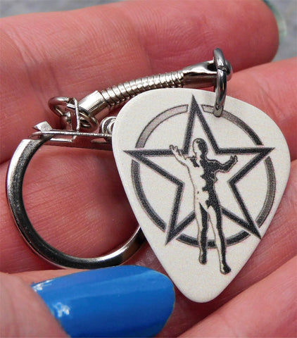 Rush 2112 The Spirit of Radio Guitar Pick Keychain