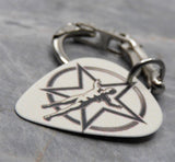 Rush 2112 The Spirit of Radio Guitar Pick Keychain
