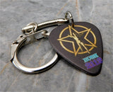 Rush 2112 Guitar Pick Keychain