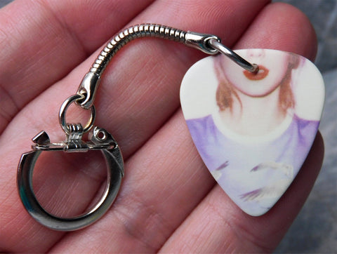Taylor Swift 1989 Guitar Pick Keychain
