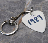Taylor Swift 1989 Guitar Pick Keychain