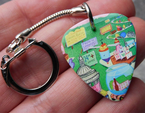 They Might Be Giants Guitar Pick Keychain