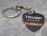 Trump 2024 Guitar Pick Key Chain