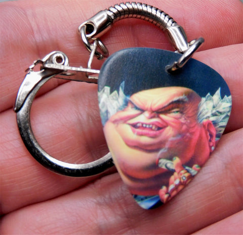 Warrant Dirty Rotten Filthy Stinking Rich Guido Guitar Pick Keychain