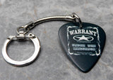 Warrant Under the Influence Guitar Pick Keychain