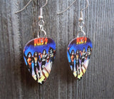 Kiss Destroyer Guitar Pick Earrings
