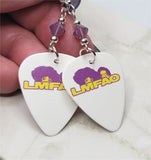 LMFAO Guitar Pick Earrings