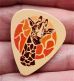 Giraffe Guitar Pick Pin or Tie Tack