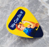 Rosie the Riveter Guitar Pick Pin or Tie Tack