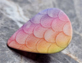 Mermaid Scales Guitar Pick Pin or Tie Tack