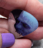 Holographic Vampire Bite Guitar Pick Pin or Tie Tack