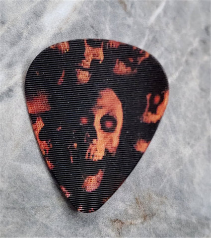 Holographic Skulls Guitar Pick Pin or Tie Tack