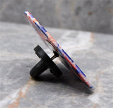 Peace Love America Guitar Pick Pin or Tie Tack