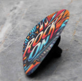 Rock On Guitar Pick Pin or Tie Tack