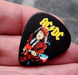 AC/DC Angus Young Guitar Pick Lapel Pin or Tie Tack