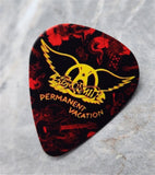 Aerosmith Permanent Vacation Guitar Pick Lapel Pin or Tie Tack