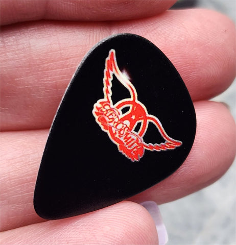Aerosmith Logo Guitar Pick Lapel Pin or Tie Tack